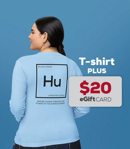 January and Februrary 2023 gifts - Long-sleeved T-shirt and $20 eGift card