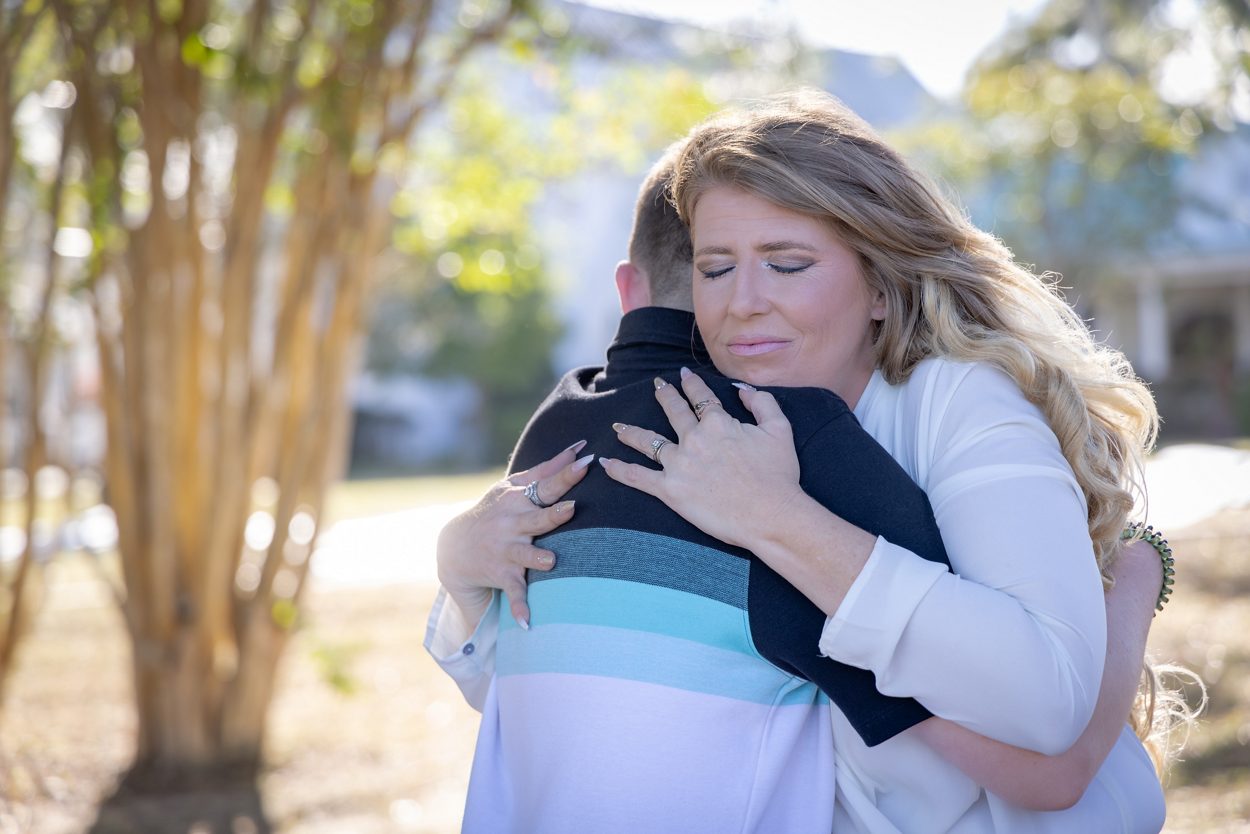 Amber and son image