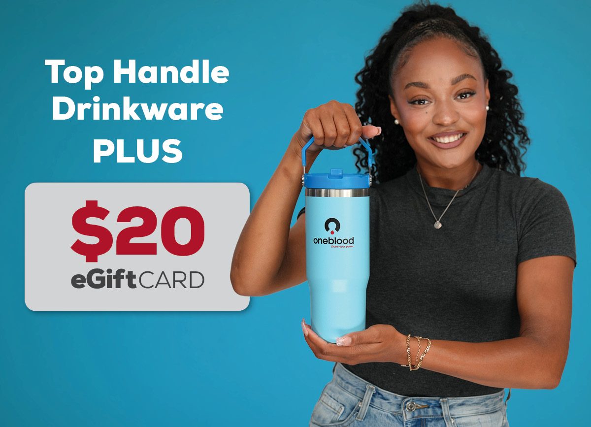 Top Handle Drinkware and $20 eGift Card