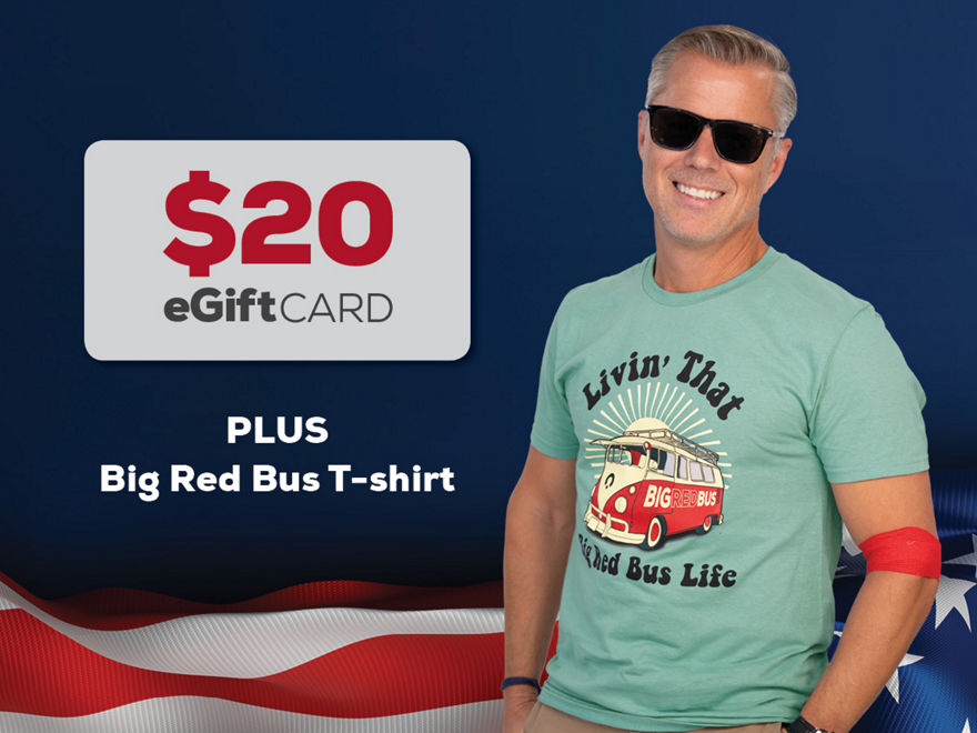 OneBlood Halloween T-shirt and $20 eGift Card
