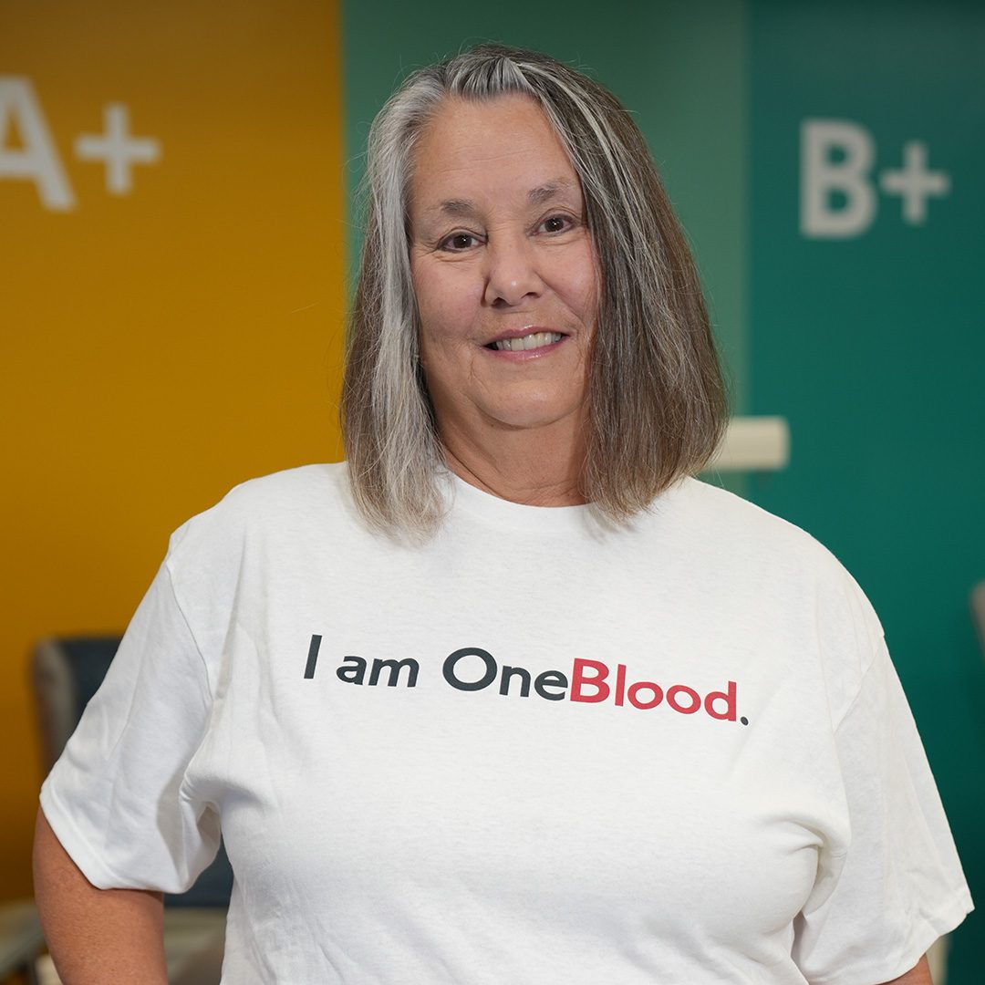 Linda I am OneBlood image