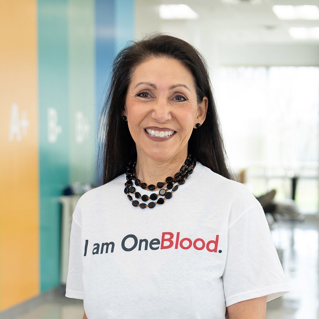 Linda B. I am OneBlood image