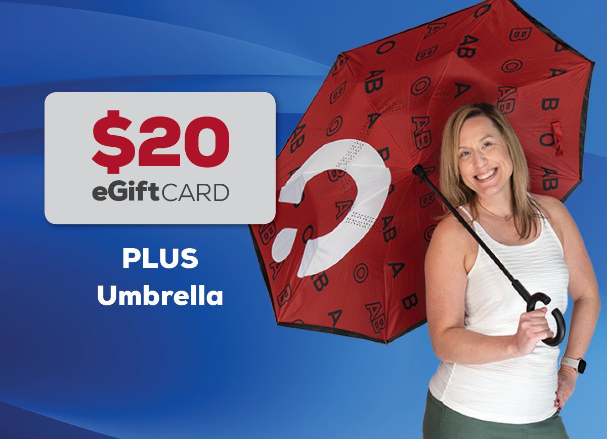 Umbrella Plus $20 eGift Card