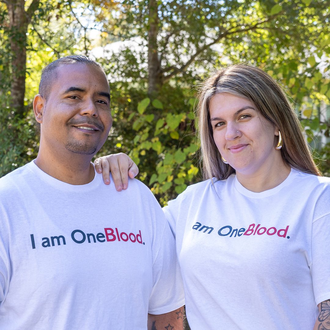 Matias Family I am OneBlood image
