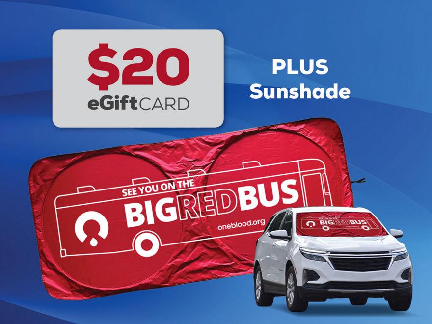 $20 eGift Card Plus Sunshade