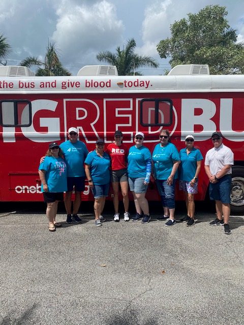 Seacoast Bank team at a 911 Remembrance Blood Drive