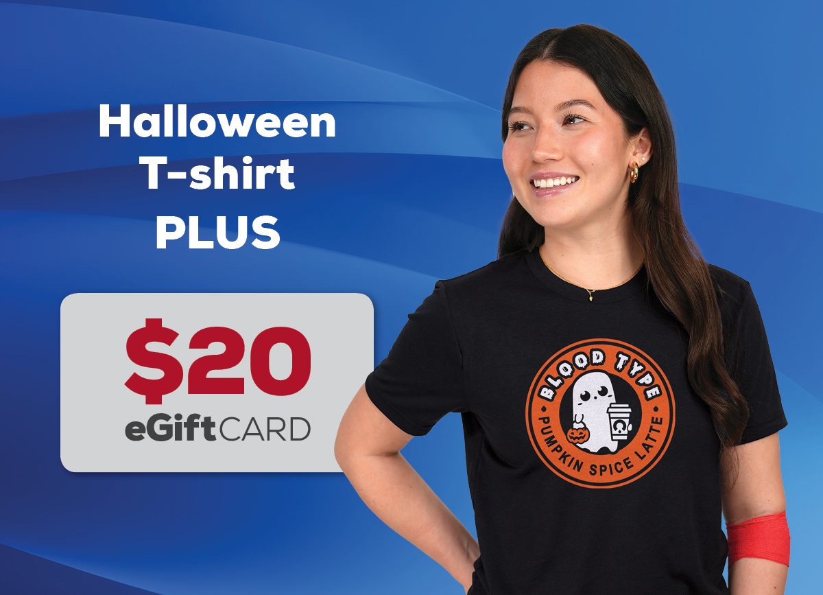 Halloween T-shirt Plus $20 eGift Card