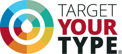 target your type logo