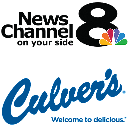 News Channel 8 On Your Side, Culver's logos